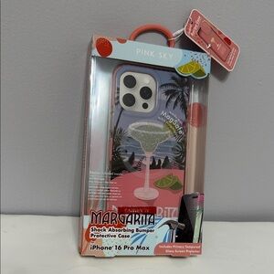 Margarita Pink Sky Case for iPhone 16 Pro Max